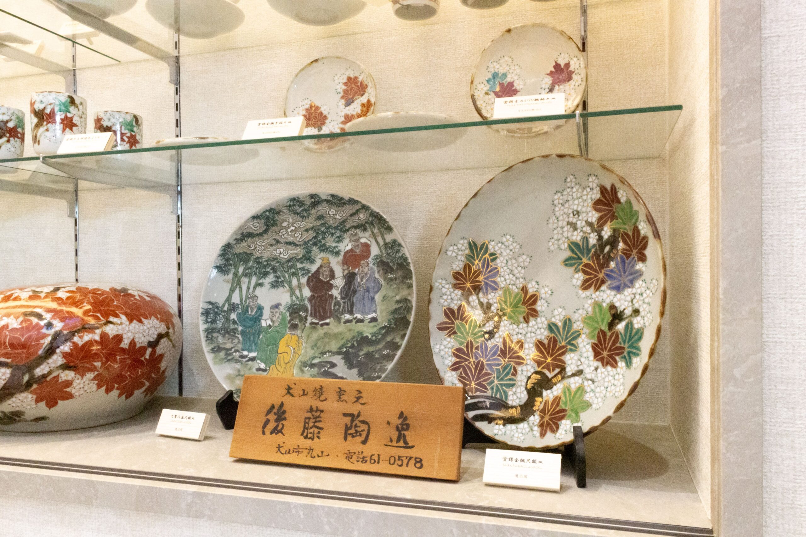 犬山ミヤコホテル ロビー展示